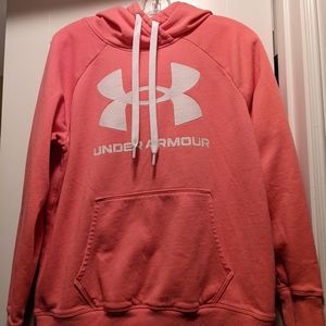 Under armour pink hoodie